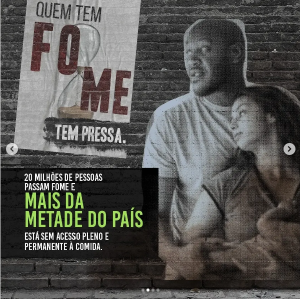 Fome: Insegurana alimentar  tema de campanha do sistema CFN/CRN