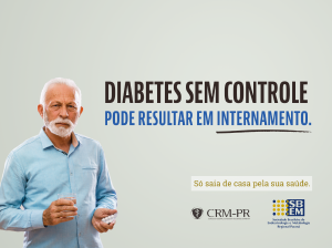 Segunda fase da campanha "S saia de casa pela sua sade" traz alerta da SBEM-PR