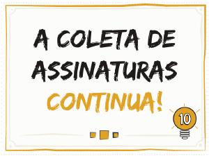 MPF rene 1,5 milho de assinaturas em apoio a projeto anticorrupo, mas coleta continua!