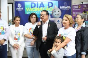 Dia D de Vacinao de 2023 em Curitiba teve mais de 13 mil doses aplicadas