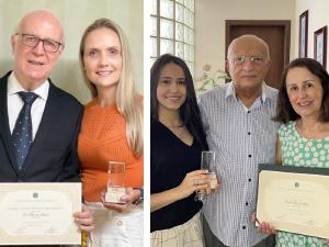 Homenagem pelo Jubileu de Ouro do CRM-PR alcana dois mdicos pioneiros de Apucarana