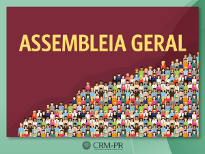 CONVOCAO: ASSEMBLEIA GERAL DO CRM-PR