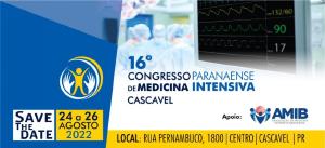 16 Congresso Paranaense de Medicina Intensiva