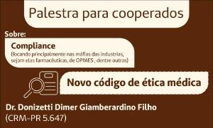Palestra sobre compliance e o novo código de ética na Unimed Paranavaí