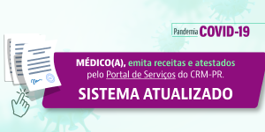 Sistema de emisso de receitas e atestados do portal do CRM-PR passa por atualizao