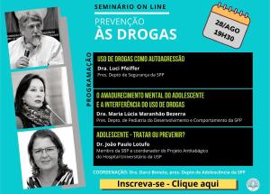 Pediatras realizam simpsio gratuito a mdicos e pais sobre uso de drogas