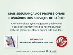 Alertas do CRM-PR levam servios de sade a adotarem medidas de segurana a profissionais