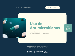 Ciclo de Palestras em Infectologia: Uso de Antimicrobianos N�o listado
