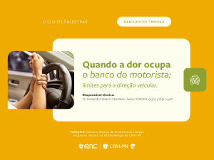 EMC - Quando a dor ocupa o banco do motorista: limites para a direção veicular EMC - Quando a dor ocupa o banco do motorista: limites para a direção veicular