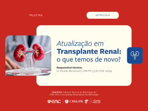 EMC: Atualiza��o em Transplante Renal   o que temos de novo?