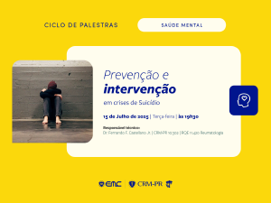 Ciclo de Palestras: Preveno e interveno em crises de Suicdio