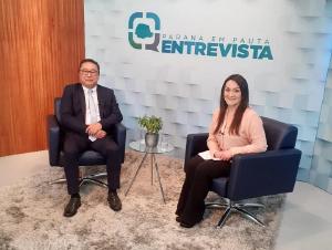 Presidente do CRM-PR participa do programa Paran em Pauta, da TV Paran Turismo