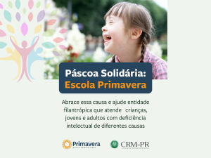 Ao Social do CRM-PR recolhe doaes para Escola Especializada Primavera
