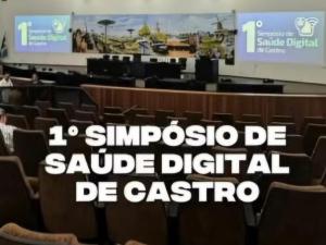 1� Simp�sio de Sa�de Digital de Castro re�ne especialistas da telemedicina para discuss�o do tema