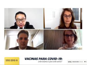 Palestras sobre perspectivas com vacina ganham repercusso nacional; vdeo est disponvel