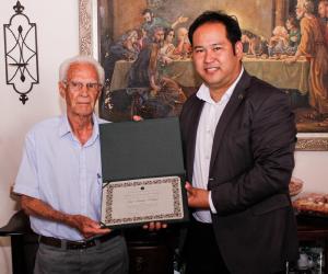 CRM-PR presta homenagem a mdico pioneiro de Bandeirantes, no Norte Pioneiro