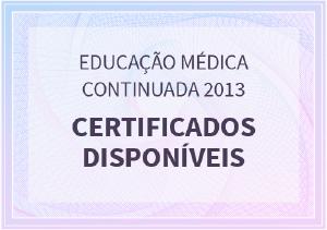 Voc participou da Educao Mdica Continuada em 2013?