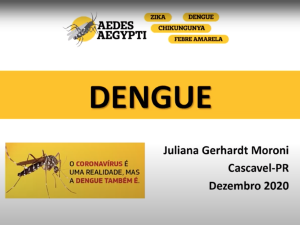 Aula: Dengue (Dra. Juliana Moroni)