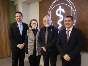 CRM-PR recebe visita da Diretoria do CFM e reforça alinhamento em defesa da Medicina