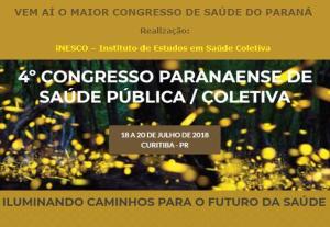 Inscries para Congresso de Sade Pblica podem ser feitas at sbado