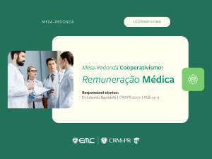 Mesa-redonda - Cooperativismo: Remunerao Mdica