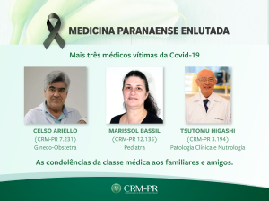 Pesar pelo falecimento do Dr. Tsutomu Higashi, de Londrina, mais uma vtima da Covid-19