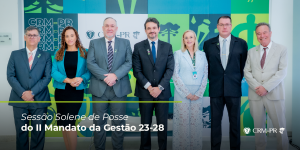 Nova Diretoria da Gest�o 2023-2028 do CRM-PR toma posse em solenidade p�blica