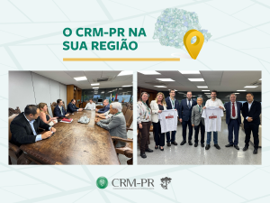CRM-PR participa de reunio com prefeito de Londrina para debater a sade e o mdico