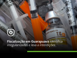 Fiscalizações em Guarapuava identificam atuação irregular em clínica de estética e de optometrista