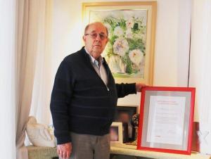 Professor emrito da UFPR recebe prmio por contribuio para medicina mundial