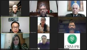 Diretores e representantes da Regional de Foz do Iguau fazem recepo a trs novos mdicos
