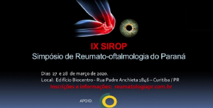 O IX Simpsio de Reumato-Oftalmologia do Paran