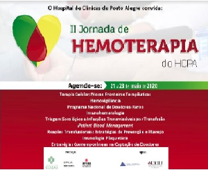 II Jornada de Hemoterapia do HCPA