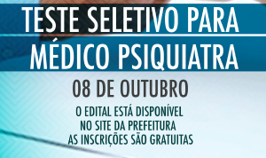 So Jos dos Pinhais abre processo seletivo para contratao de psiquiatras