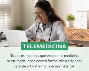 Mdicos que exercerem a telemedicina devem formalizar a atividade perante o CRM-PR