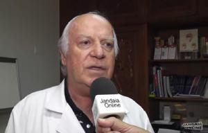 Pesar pelo falecimento do pediatra Valduino Geraldini, um dos pioneiros de Jandaia do Sul