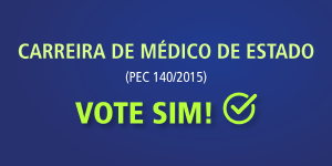 Carreira de mdico de Estado: apoie votando sim