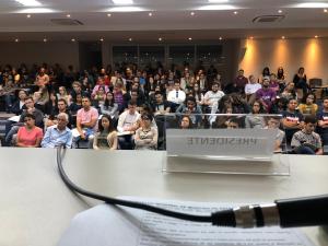Estudantes do Campus Toledo da UFPR participam de julgamento simulado promovido pelo CRM-PR