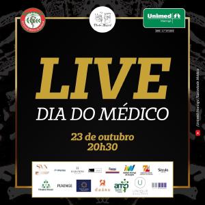 Sociedade Mdica e Unimed Maring promovem live em homenagem ao Dia do Mdico