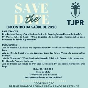 Escola da Magistratura do Paran realiza webinrio Encontro da Sade de 2020