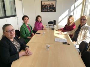 CRM-PR recebe visita de integrantes da nova diretoria da SBD-PR