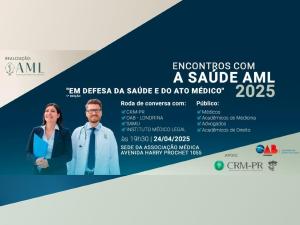 AML promove roda de conversa em defesa da sade e do ato mdico em Londrina