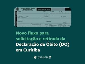 Secretaria de Sa�de de Curitiba informa mudan�a no fluxo da Declara��o de �bito